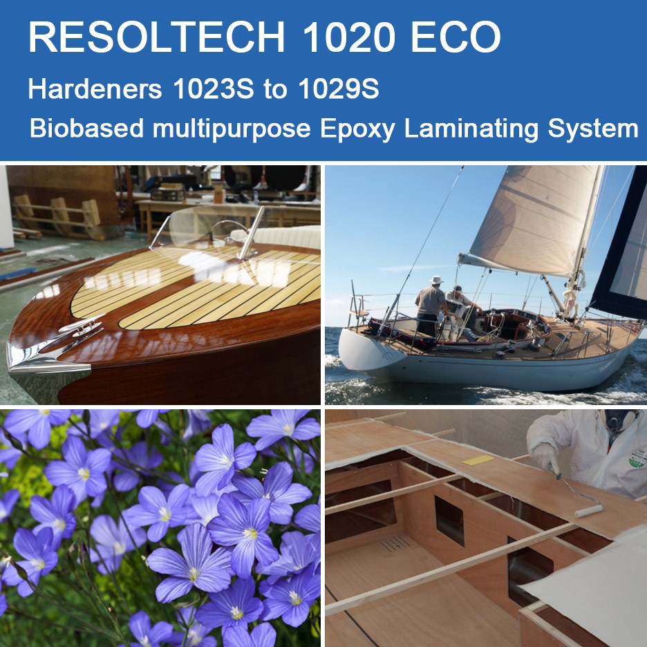 Applications of 1020 ECO for Adhesives, Infusion and Wet layup