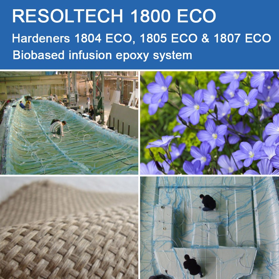 Applications of 1800 ECO for Injection Moulding / RTM and Infusion