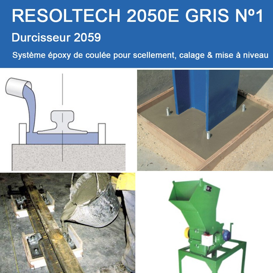 Applications de 2050E GRIS Nº1 pour Coulée