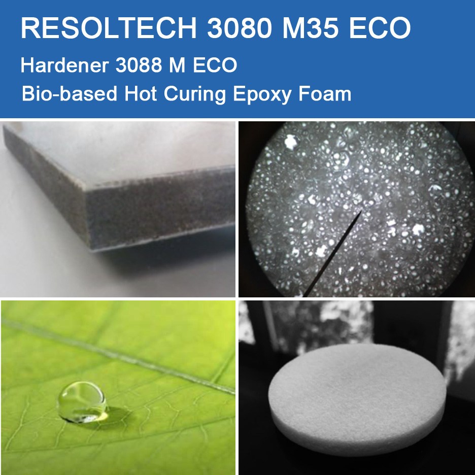 Applications of 3080 M35 ECO for Injection Moulding / RTM and Foaming