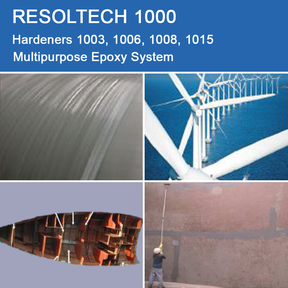 Applications of 1000 for Casting, Injection Moulding / RTM and Wet layup
