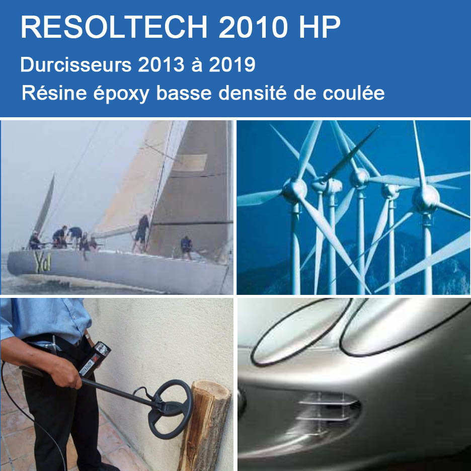 Applications de 2010 HP pour Coulée