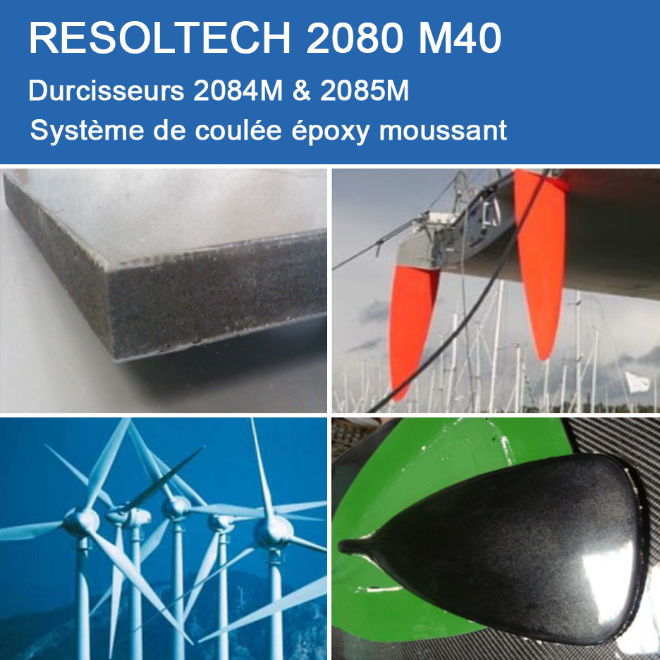 Applications de 2080 M40 pour Coulée et Moussants