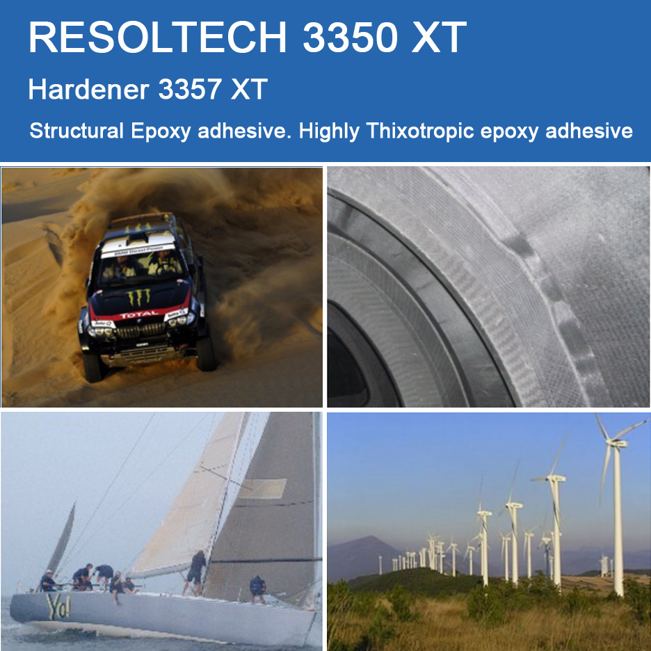 Applications of 3350 XT for Filling & Fairing and Adhesives
