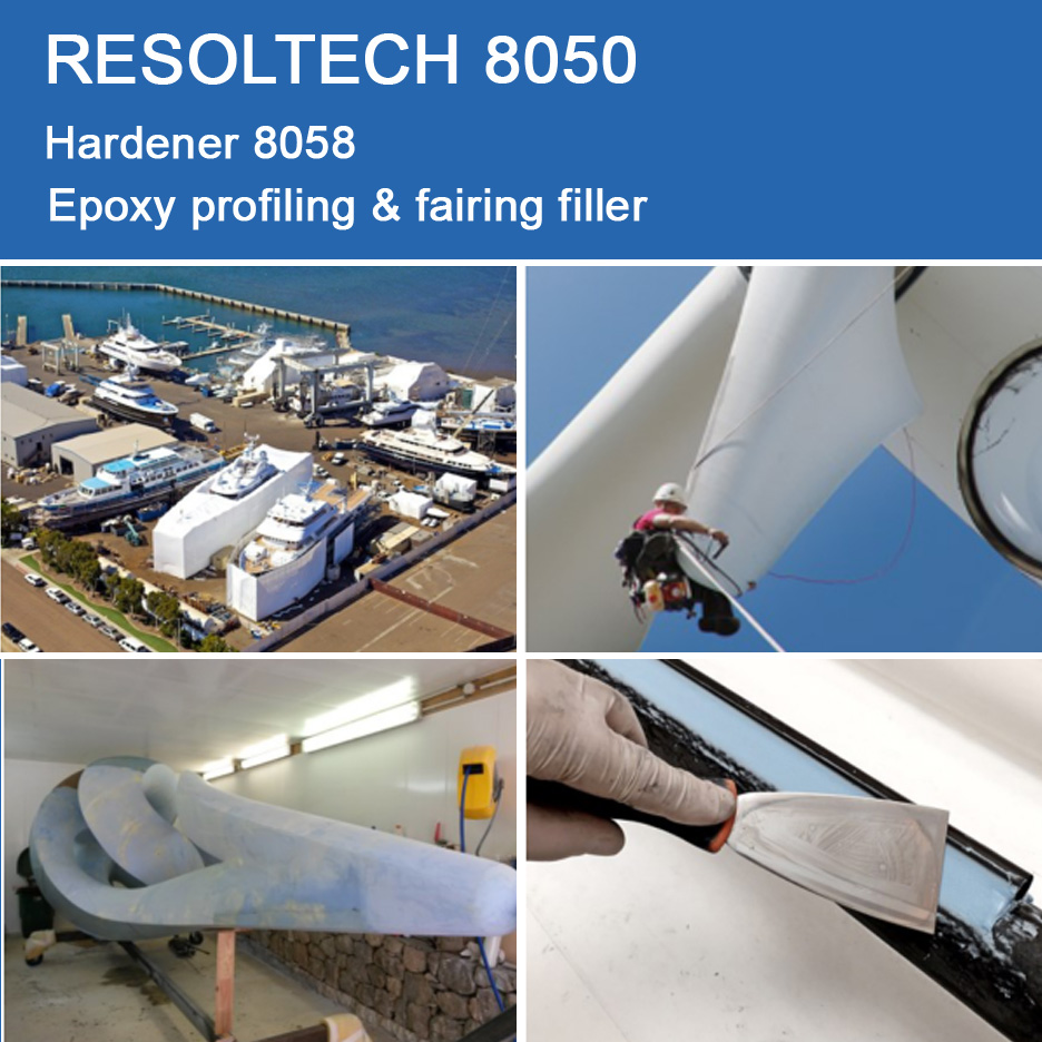Applications of 8050 for Filling & Fairing