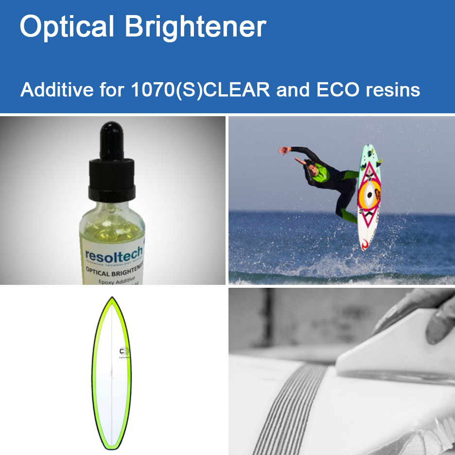 Applications of Optical Brightener for Filament Winding, Injection Moulding / RTM and Wet layup