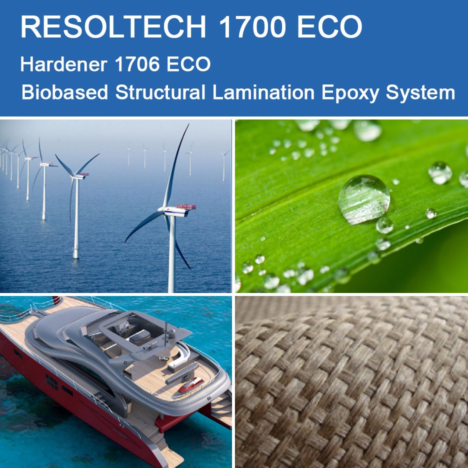 Applications of 1700 ECO for Filament Winding, Injection Moulding / RTM, Infusion and Wet layup