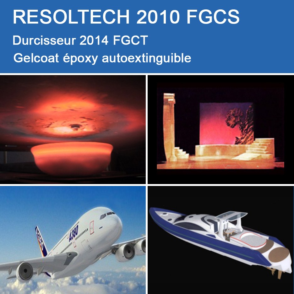 Applications de 2010 FGCS pour Gelcoats et Topcoats