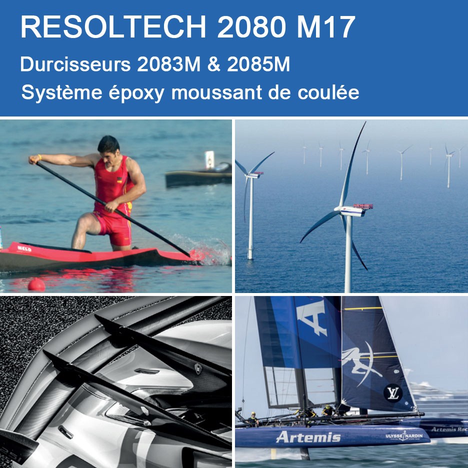 Applications de 2080 M17 pour Coulée et Moussants