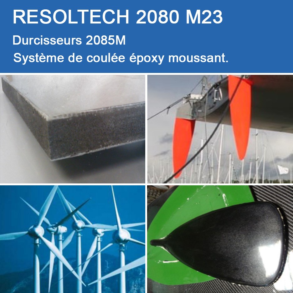 Applications de 2080 M23 pour Coulée et Moussants