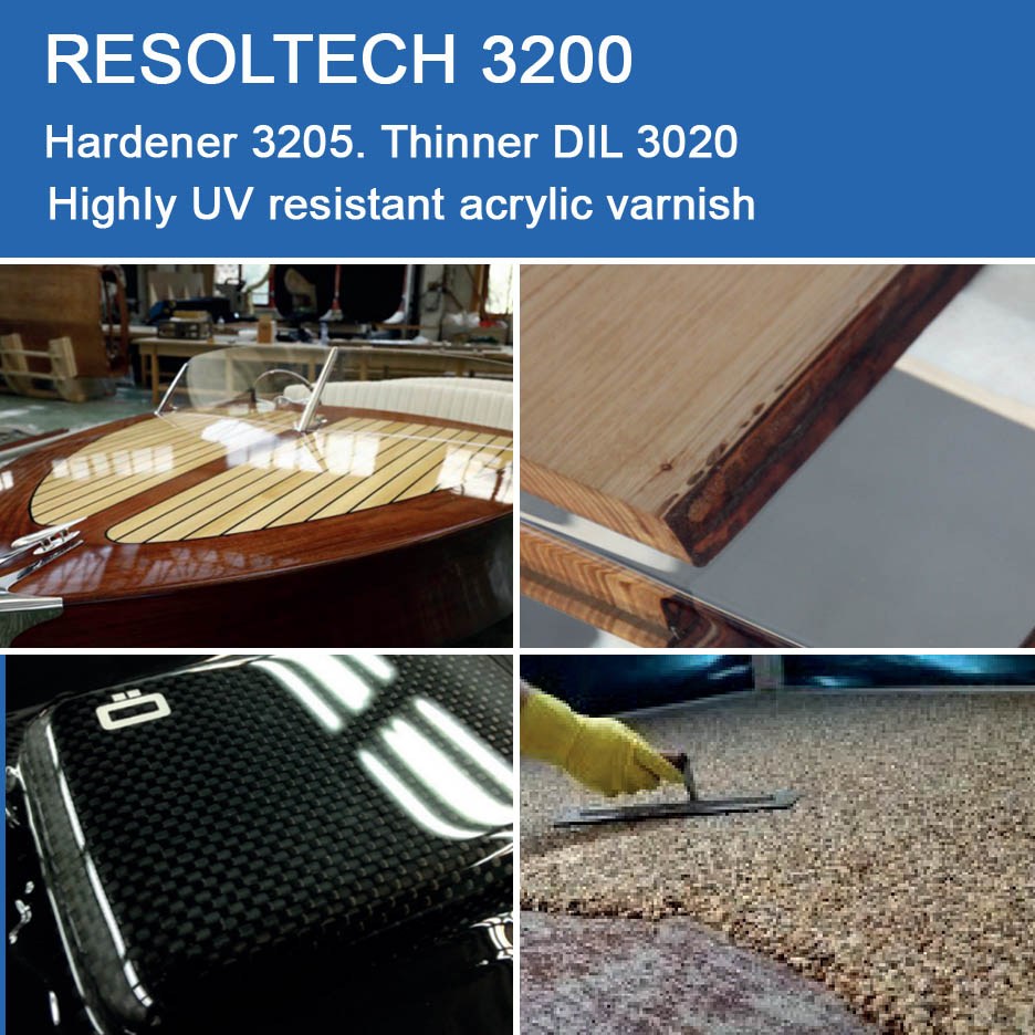 Applications of RESOLTECH 3200 for Primers, Paints and Varnish