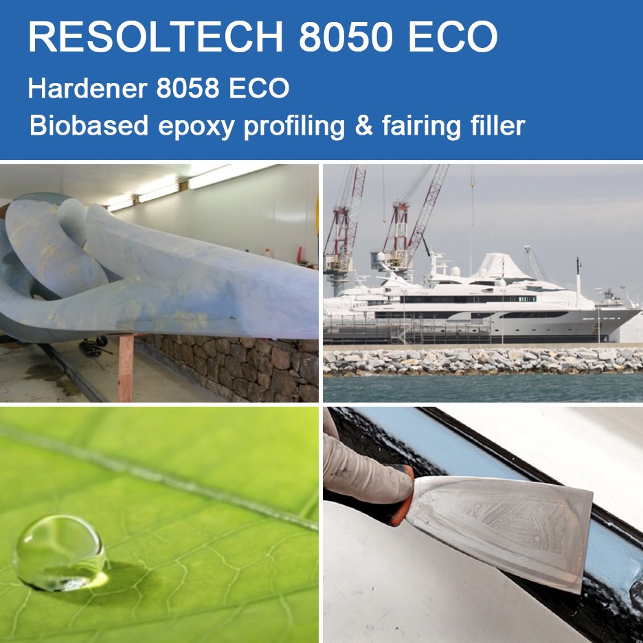 Applications of 8050 ECO for Filling & Fairing