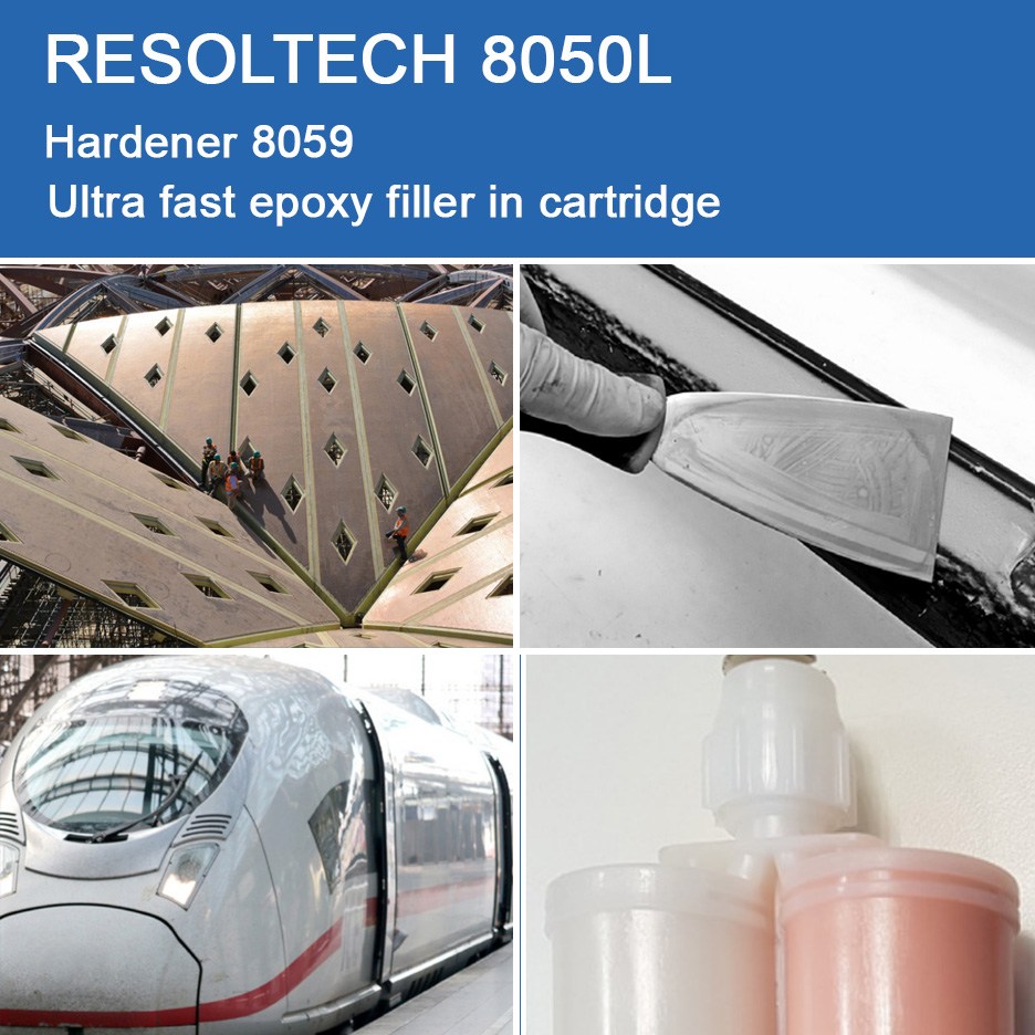 Applications of 8050L for Filling & Fairing