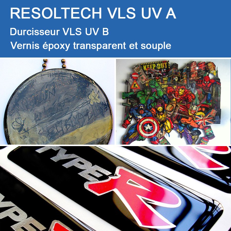 Applications de VLS UV pour Primaires, Peintures et Vernis et Gelcoats et Topcoats